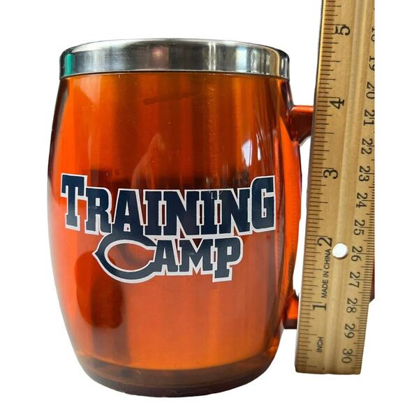 Chicago Bears Olivet Nazarene 16 oz Insulated Mugs Training Camp Bourbonnais IL - Picture 11 of 16